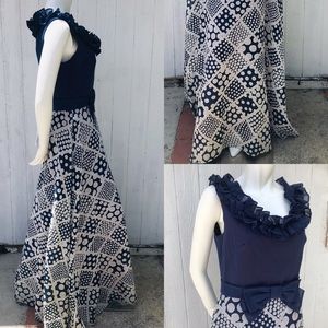 Vintage Miss. Elliette California Maxi Dress